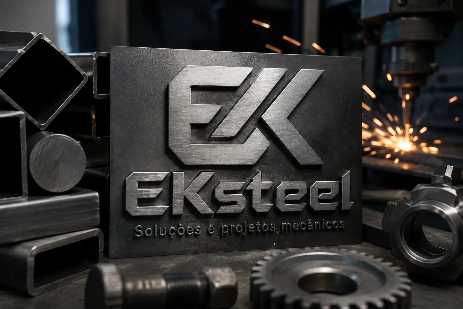 Equipe e estrutura da Eksteel